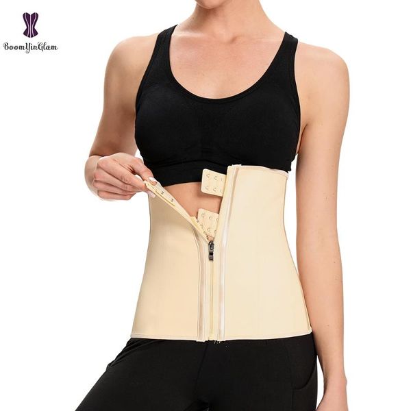 women's shapers latex waist trainer cincher 7 steel boned zip and hooks corset fajas weight loss shapewear plus size, Black;white
women's shapers latex waist trainer cincher 7 steel boned zip and hooks corset fajas weight loss shapewear plus size, Black;white
