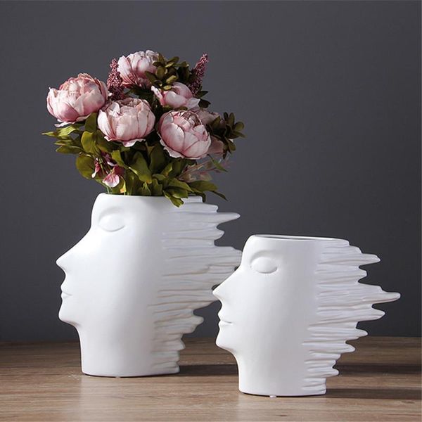 decorative objects & figurines nordic minimalist home accessories black and white matte vase american head living room decoration creative c
decorative objects & figurines nordic minimalist home accessories black and white matte vase american head living room decoration creative c