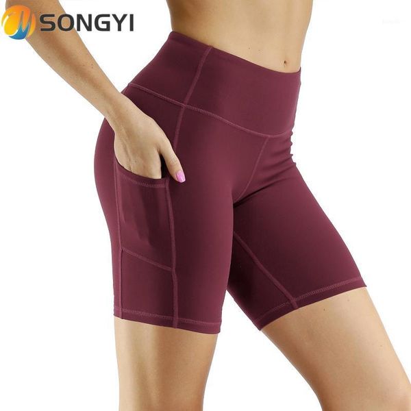 womens high waist sports shorts running pockets skinny yoga clothes fitness cycling pants workout clothing s280 outfit 
womens high waist sports shorts running pockets skinny yoga clothes fitness cycling pants workout clothing s280 outfit