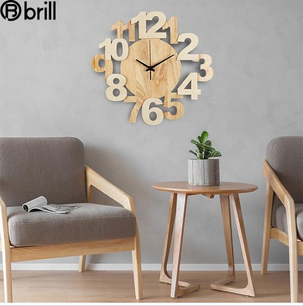 wall clocks creative large 3d clcok wood living room nordic modern home decor silent horloge murale design moderne reloj
wall clocks creative large 3d clcok wood living room nordic modern home decor silent horloge murale design moderne reloj