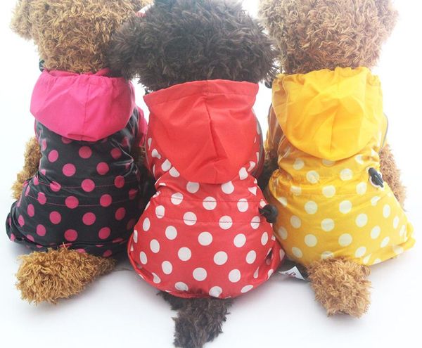 dog apparel pet raincoat jumpsuit polka dot puppy coat jacket waterproof clothes 5 sizes
dog apparel pet raincoat jumpsuit polka dot puppy coat jacket waterproof clothes 5 sizes