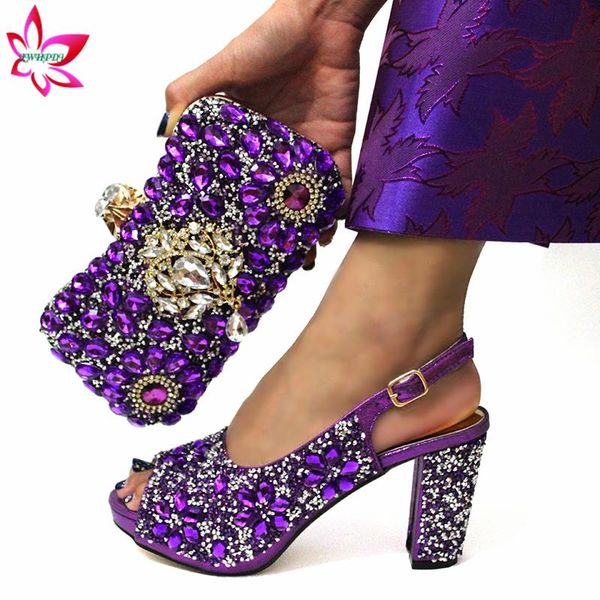 dress shoes 2021 special arrivals women matching bag in purple color african ladies comfortable heels for party, Black
dress shoes 2021 special arrivals women matching bag in purple color african ladies comfortable heels for party, Black