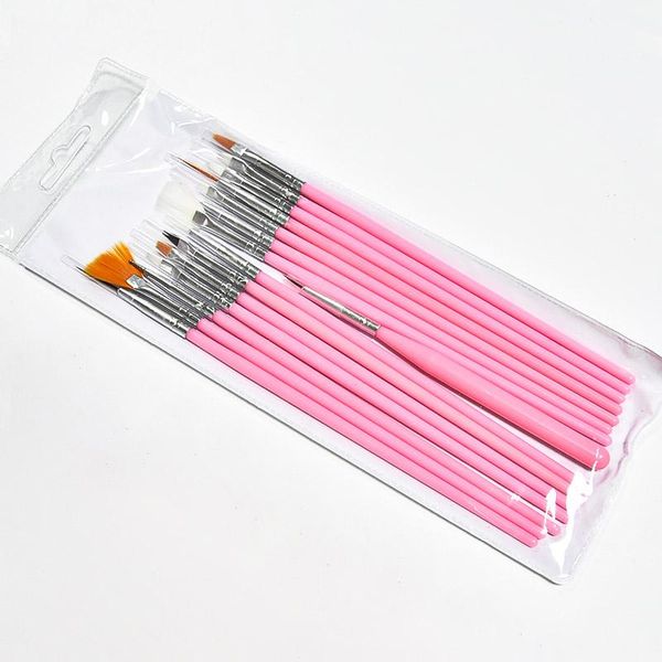 nail brushes 15 pcs professionele gel borstels maten art acryl brush pennen houten handvat puntjes tekening kwast set, Yellow
nail brushes 15 pcs professionele gel borstels maten art acryl brush pennen houten handvat puntjes tekening kwast set, Yellow