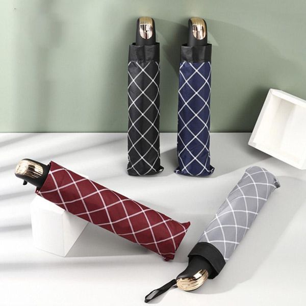 umbrellas big 10 ribs umbrella plaid men women three-folding sun protection parasol anti uv double windproof high quality
umbrellas big 10 ribs umbrella plaid men women three-folding sun protection parasol anti uv double windproof high quality