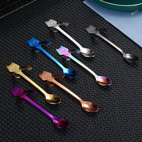 spoons 11.8cm creative coffee spoon stainless steel kawaii cat hanging teaspoon dessert snack scoop ice cream mini mixing
spoons 11.8cm creative coffee spoon stainless steel kawaii cat hanging teaspoon dessert snack scoop ice cream mini mixing