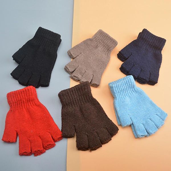 five fingers gloves wool half-finger knitted solid color warm for men and women jan 9th, Blue;gray
five fingers gloves wool half-finger knitted solid color warm for men and women jan 9th, Blue;gray