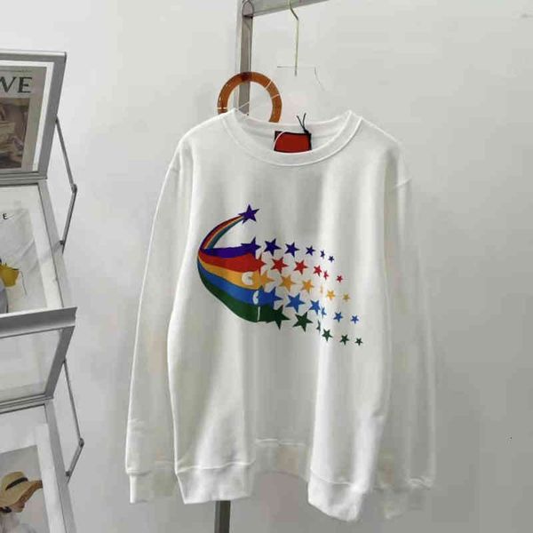 women's hoodies & sweatshirts 21 spring and summer fashion brand ancient home color rainbow meteor simple leisure terry couple sweater, Black
women's hoodies & sweatshirts 21 spring and summer fashion brand ancient home color rainbow meteor simple leisure terry couple sweater, Black