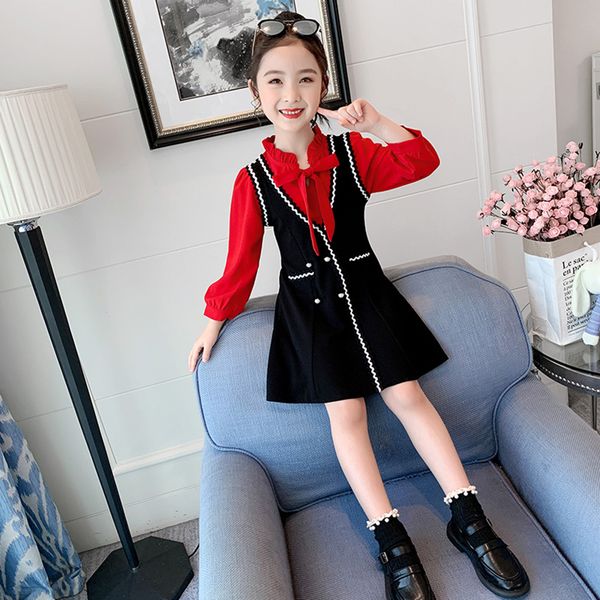 teenage girl dress with bow girl party dress patchwork kid dress casual style girls clothes 6 8 10 12 14, Red;yellow
teenage girl dress with bow girl party dress patchwork kid dress casual style girls clothes 6 8 10 12 14, Red;yellow