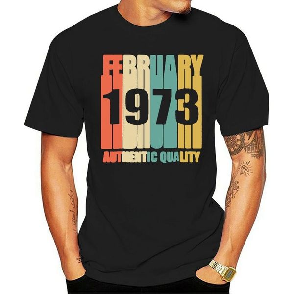 men's t-shirts retro february 1973vintage 45th birthday giftfor mens gents men2021 t-shirt year hiphop, White;black
men's t-shirts retro february 1973vintage 45th birthday giftfor mens gents men2021 t-shirt year hiphop, White;black
