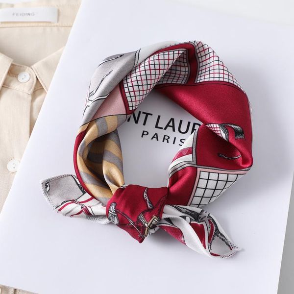 scarves square scarf women hair tie band for party elegant small vintage skinny retro head neck silk satin handkerchief foulard, Blue;gray
scarves square scarf women hair tie band for party elegant small vintage skinny retro head neck silk satin handkerchief foulard, Blue;gray