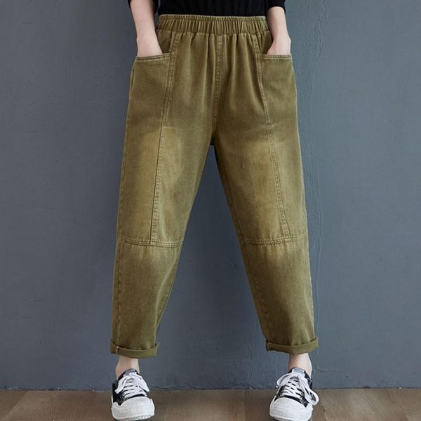 women's jeans high waist women casual boyfriend 2021 spring simple style solid color loose female denim pants plus size s3604, Blue
women's jeans high waist women casual boyfriend 2021 spring simple style solid color loose female denim pants plus size s3604, Blue