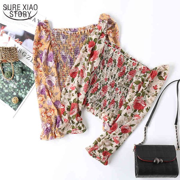 women blouse spring female long sleeve casual chiffon shirt print floral raglan short blouses boho pullover 11186 210508, White
women blouse spring female long sleeve casual chiffon shirt print floral raglan short blouses boho pullover 11186 210508, White