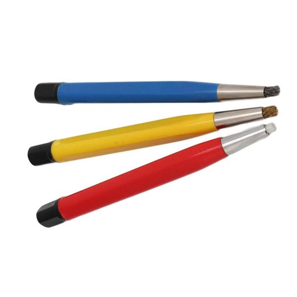 repair tools & kits 3pcs rust removal brush pen glass fiber / brass steel shape watch parts polishing tool 
repair tools & kits 3pcs rust removal brush pen glass fiber / brass steel shape watch parts polishing tool