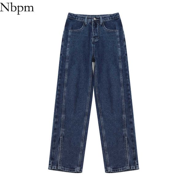 nbpm fashion washed split patchwork jeans woman high waist baggy jeans wide leg pants denim trousers streetwear girls 210529, Blue
nbpm fashion washed split patchwork jeans woman high waist baggy jeans wide leg pants denim trousers streetwear girls 210529, Blue