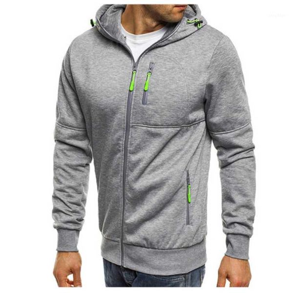 men's autumn and winter gray sports jacket, breathable comfortable jogging hoodie with zipper pocket jackets, Black;brown
men's autumn and winter gray sports jacket, breathable comfortable jogging hoodie with zipper pocket jackets, Black;brown