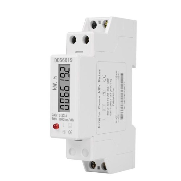 smart home control digital energy consumption meter 1p 18mm analog single phase 2 wires kwh ac 230v 50 hz electric rail
smart home control digital energy consumption meter 1p 18mm analog single phase 2 wires kwh ac 230v 50 hz electric rail