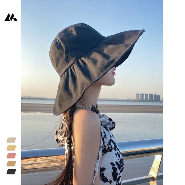 sunscreen cap children's face covering black glue summer travel along the sunshade beach empty folding fisherman's sun hat
sunscreen cap children's face covering black glue summer travel along the sunshade beach empty folding fisherman's sun hat