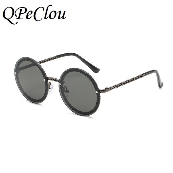 2021 summer qpeclou 2021 fashion chain round sunglasses women metal brand designer sun glasses men black eyeglasses not included a520, White;black
2021 summer qpeclou 2021 fashion chain round sunglasses women metal brand designer sun glasses men black eyeglasses not included a520, White;black