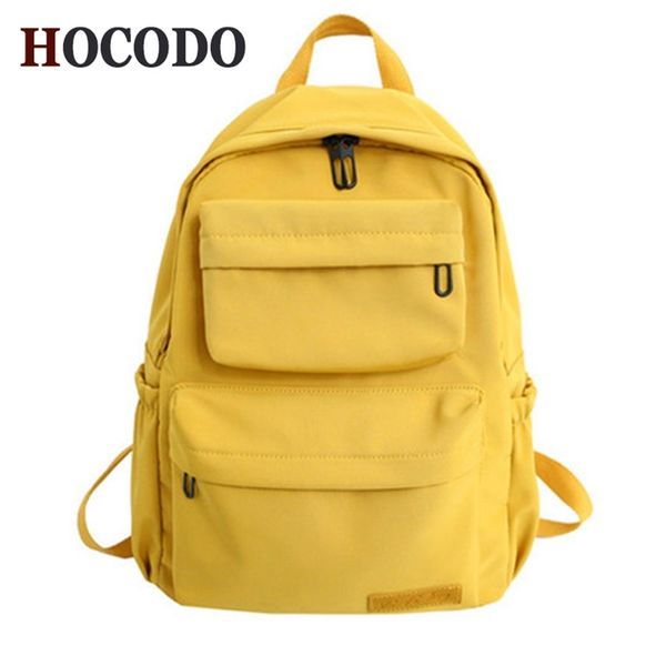 hocodo solid color backpack for women waterproof nylon multi pocket travel backpacks large capacity school bag teenage 210911
hocodo solid color backpack for women waterproof nylon multi pocket travel backpacks large capacity school bag teenage 210911