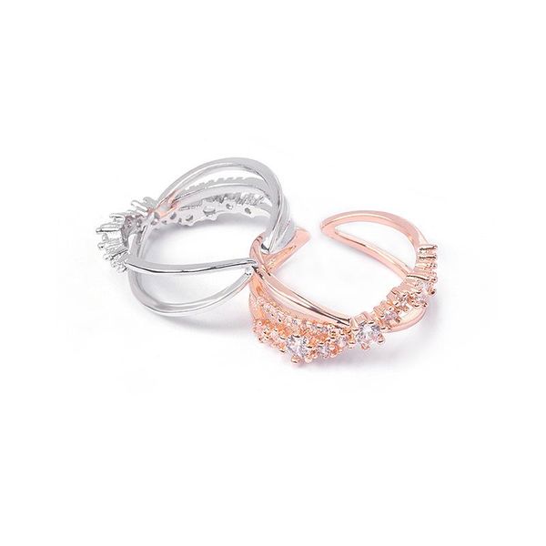 cluster rings fashion cubic zircon simple wave open rose gold silver color vintage adjustable for women korean jewelry gift, Golden;silver
cluster rings fashion cubic zircon simple wave open rose gold silver color vintage adjustable for women korean jewelry gift, Golden;silver