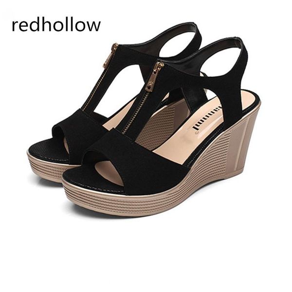 summer women shoes platform sandals bohemia wedges fashion high heels sandalias mujer plus size 35-43, Black
summer women shoes platform sandals bohemia wedges fashion high heels sandalias mujer plus size 35-43, Black