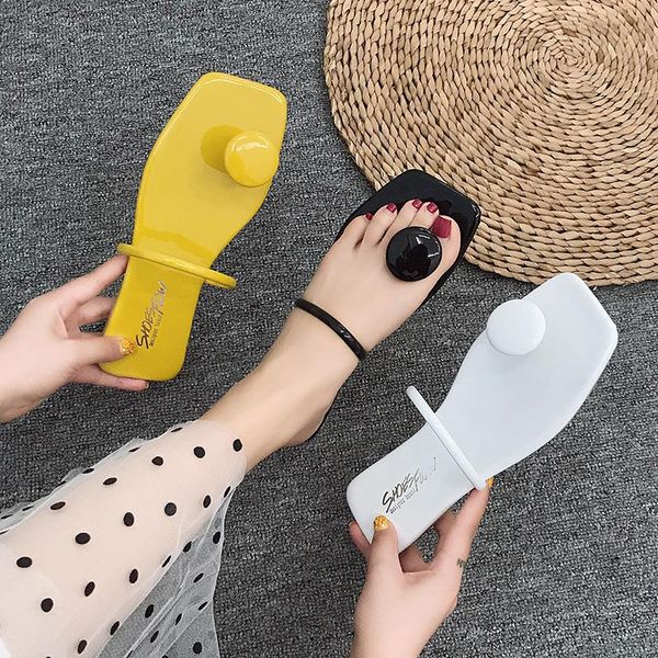 slippers weibate 2021 summer flat women's button flip-flops sweet heel sandals beach shoes roman 3 colors, Black
slippers weibate 2021 summer flat women's button flip-flops sweet heel sandals beach shoes roman 3 colors, Black