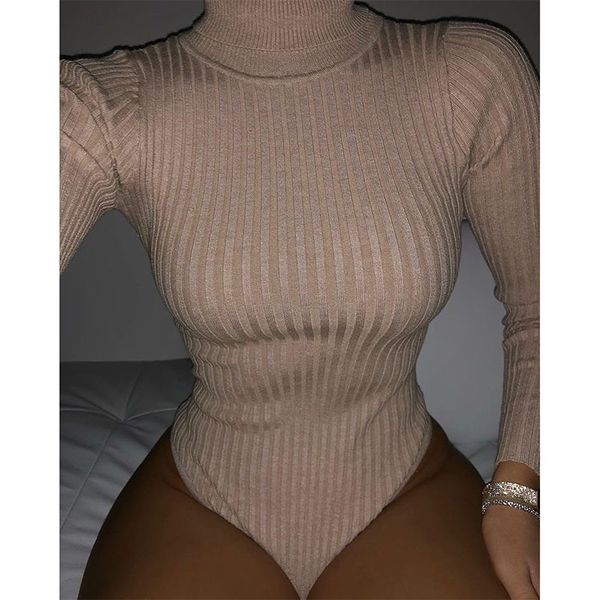 solid ribbed knit black gray female bodysuit turtleneck women long sleeve fall 2021 winter bodycon keep warm khaki body sexy, Black;white
solid ribbed knit black gray female bodysuit turtleneck women long sleeve fall 2021 winter bodycon keep warm khaki body sexy, Black;white