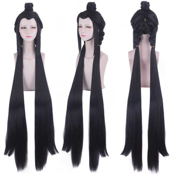 lord shengda glory big joe white crane beam godds cosplay wig beauty pointed shape fake hair, Black
lord shengda glory big joe white crane beam godds cosplay wig beauty pointed shape fake hair, Black