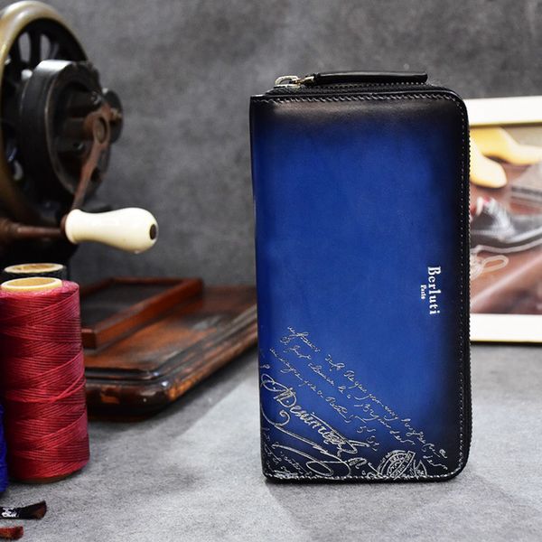 customized itauba scritto wallets swipe leather long zipped wallet handmade manual color change men's women zip fastener gold powder, Red;black
customized itauba scritto wallets swipe leather long zipped wallet handmade manual color change men's women zip fastener gold powder, Red;black