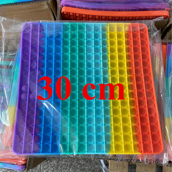 30cm super big size push bubble fidget toys autism needs squishy stress reliever rainbow toys kid funny anti-stress fidget party gifts
30cm super big size push bubble fidget toys autism needs squishy stress reliever rainbow toys kid funny anti-stress fidget party gifts