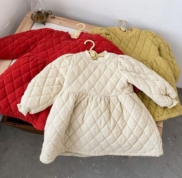 girl's dresses 2021 korea style girls thicken dress fashion full sleeve winter 1-7 years pw116, Red;yellow
girl's dresses 2021 korea style girls thicken dress fashion full sleeve winter 1-7 years pw116, Red;yellow