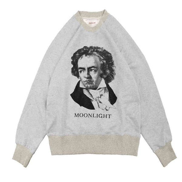 men's women's hooded sweatshirts, kapita printed cotton clothes, beetgrass, portrait, moonlight, back sleeves, round neck, retro s, Black
men's women's hooded sweatshirts, kapita printed cotton clothes, beetgrass, portrait, moonlight, back sleeves, round neck, retro s, Black