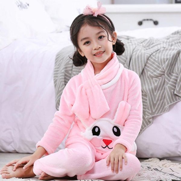 pajamas girls autumn winter long sleeve children's home clothing sleepwear baby flannel pyjamas sets whith scarf for kids 3-14 y, Blue;red
pajamas girls autumn winter long sleeve children's home clothing sleepwear baby flannel pyjamas sets whith scarf for kids 3-14 y, Blue;red