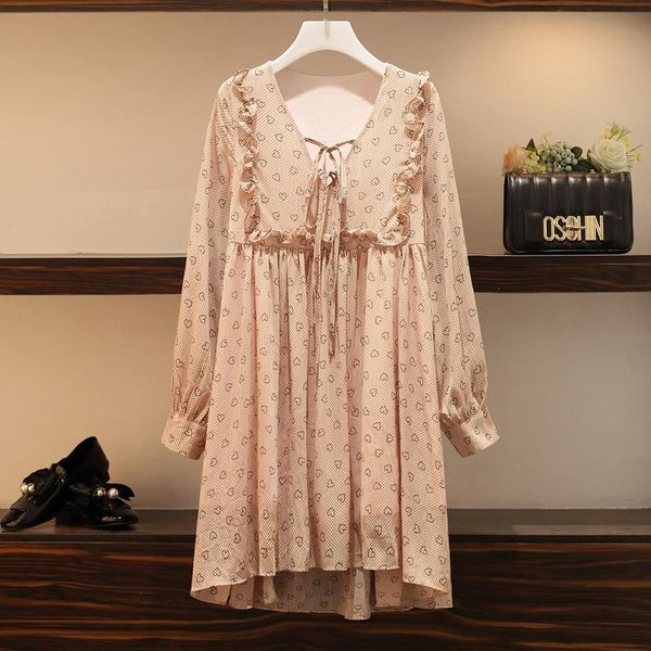 casual dresses plus size women floral print chiffon dress 2021 bohemia love o-neck ruffle long sleeve loose beach holiday wholesale, Black;gray
casual dresses plus size women floral print chiffon dress 2021 bohemia love o-neck ruffle long sleeve loose beach holiday wholesale, Black;gray