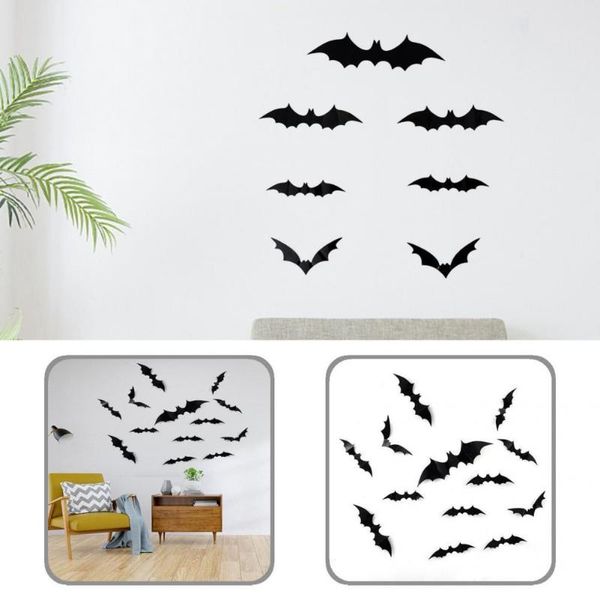 party hats pvc 60pcs/set useful decorative halloween realistic bats wall decal durable window sticker lightweight for living room
party hats pvc 60pcs/set useful decorative halloween realistic bats wall decal durable window sticker lightweight for living room