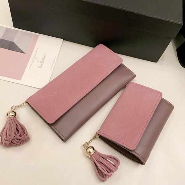 wallets woman wallet long pu leather purse women with tassel girls short luxury designer brand famous clutch, Red;black
wallets woman wallet long pu leather purse women with tassel girls short luxury designer brand famous clutch, Red;black