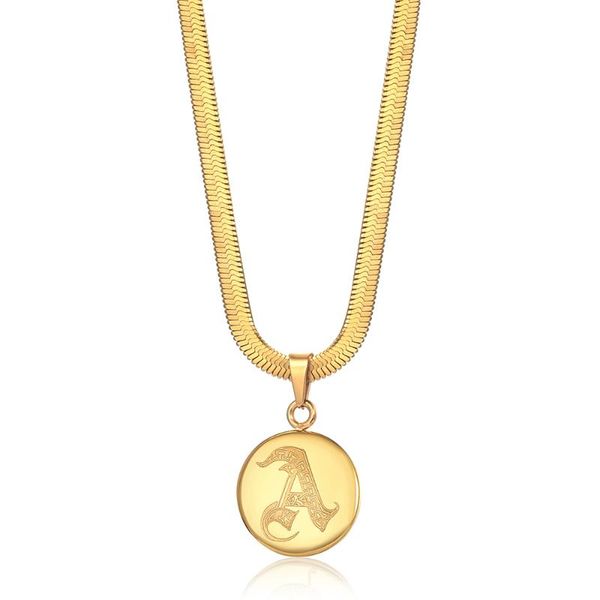 pendant necklaces a-z royal initialen letter necklace for women men snake herringbone chain punk fashion initial name jewelry dn299, Silver
pendant necklaces a-z royal initialen letter necklace for women men snake herringbone chain punk fashion initial name jewelry dn299, Silver