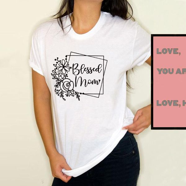 blessed mom graphic t shirts kawaii 2021 mothers day clothes women plus size mommy tee letter summer love women's t-shirt, White
blessed mom graphic t shirts kawaii 2021 mothers day clothes women plus size mommy tee letter summer love women's t-shirt, White
