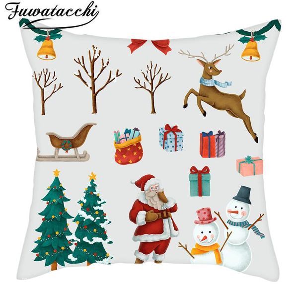 cushion/decorative pillow fuwatacchi santa claus bell cushion cover christmas snowman pillows case home sofa car decorative funda cojin
cushion/decorative pillow fuwatacchi santa claus bell cushion cover christmas snowman pillows case home sofa car decorative funda cojin