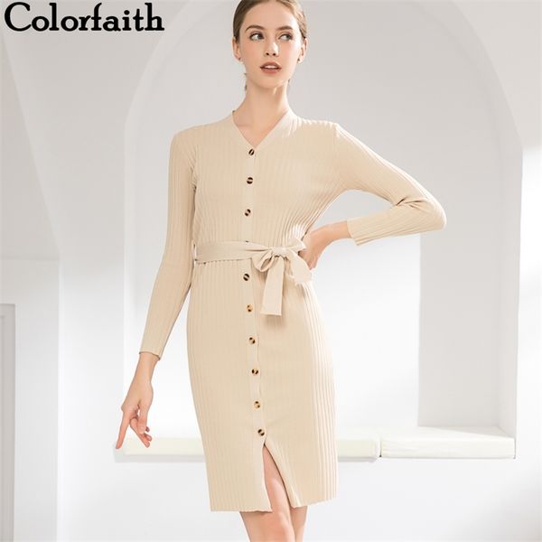 women long dresses autumn winter lace up v-neck single breated sashes casual straight ladies knitting dr4667 210427, White;black
women long dresses autumn winter lace up v-neck single breated sashes casual straight ladies knitting dr4667 210427, White;black