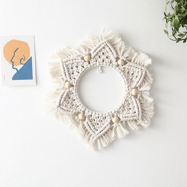 tapestries fringed wall frame tapestry for mirror decoration hexagonal star handmade woven macrame backdrop boho decor
tapestries fringed wall frame tapestry for mirror decoration hexagonal star handmade woven macrame backdrop boho decor