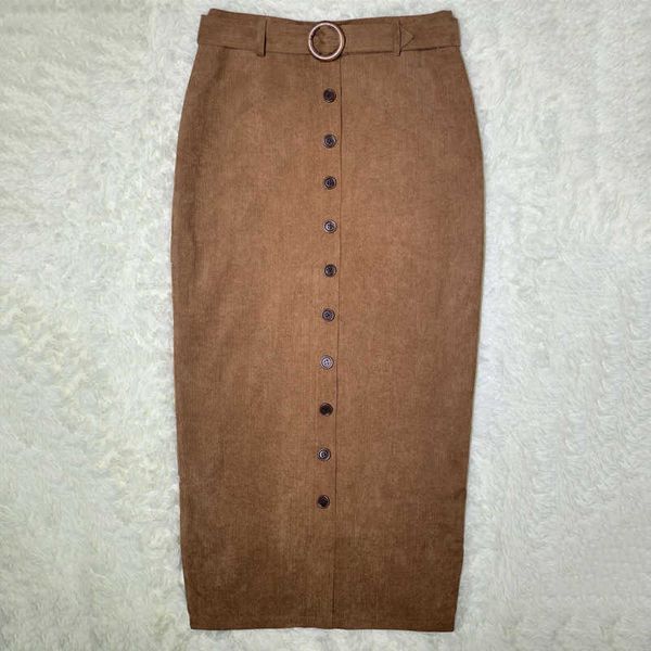 2021corduroy pencil fashion womens maxi s with belt abaya turkey muslim girls high waist bodycon skirt party, Red
2021corduroy pencil fashion womens maxi s with belt abaya turkey muslim girls high waist bodycon skirt party, Red