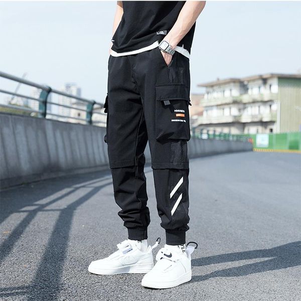 men's pants 2021 spring and summer loose-fitting trousers functional overalls fashion trend all-match casual, Black
men's pants 2021 spring and summer loose-fitting trousers functional overalls fashion trend all-match casual, Black