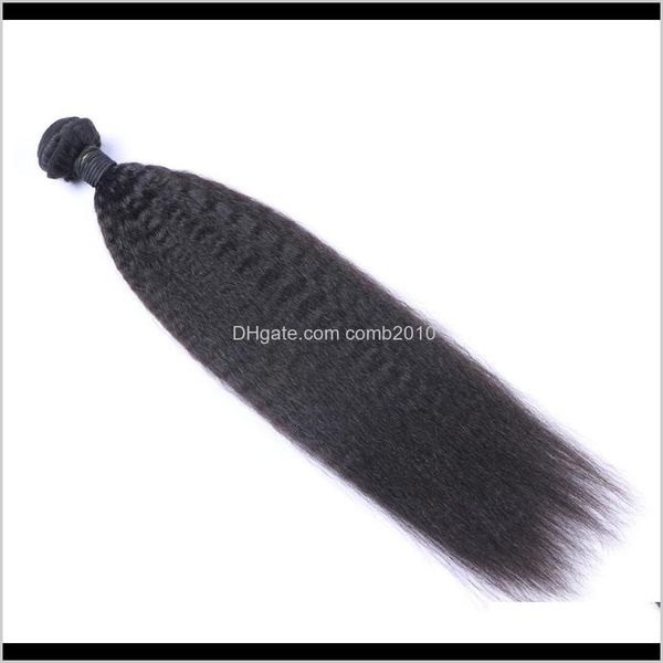 peruvian virgin human hair yaki kinky straight unprocessed remy hair weaves double wefts 100g/bundle 1bundle/lot can be dyed bleached aggjc, Black
peruvian virgin human hair yaki kinky straight unprocessed remy hair weaves double wefts 100g/bundle 1bundle/lot can be dyed bleached aggjc, Black