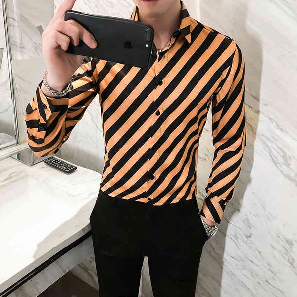 t shirts long spring mango of men oblique stripes fashion 2021 thin casual office adjustment homme formal wear 3xl bdqv, White;black
t shirts long spring mango of men oblique stripes fashion 2021 thin casual office adjustment homme formal wear 3xl bdqv, White;black
