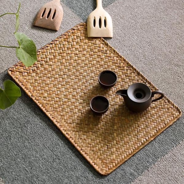 mats & pads handmade woven placemat anti slip table cup bowl pad seagrass coasters insulation heat mat for kitchen decor
mats & pads handmade woven placemat anti slip table cup bowl pad seagrass coasters insulation heat mat for kitchen decor