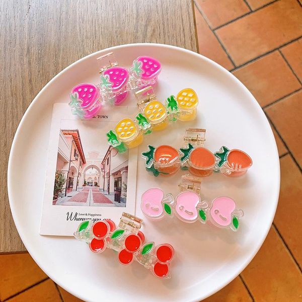 hair accessories girls cartoon fruit party cute strawberry cherry small claw baby broken clip for children fashion, Slivery;white
hair accessories girls cartoon fruit party cute strawberry cherry small claw baby broken clip for children fashion, Slivery;white