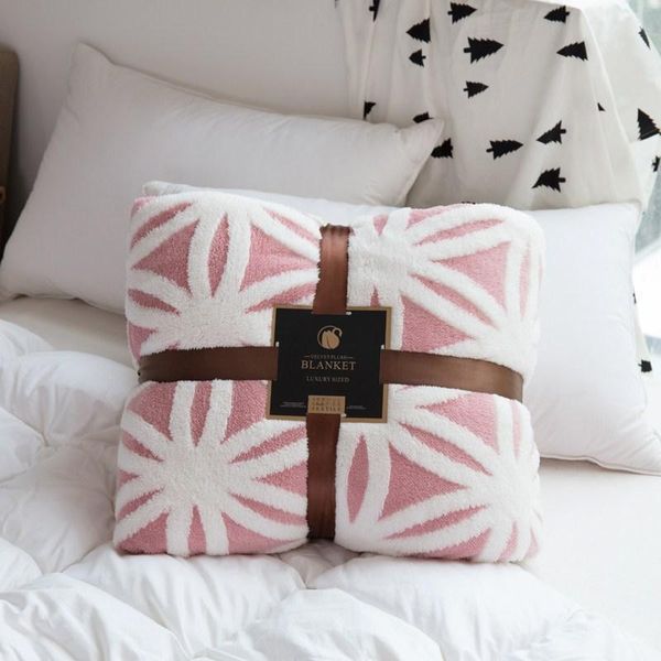 thicken jacquard blanket super soft fleece throw blankets for home bedspread sofa cover double-layer lamb wool
thicken jacquard blanket super soft fleece throw blankets for home bedspread sofa cover double-layer lamb wool