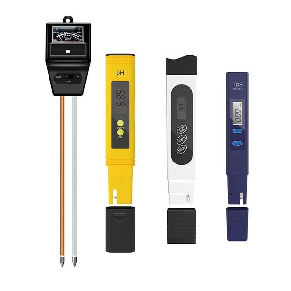 meters 3-in-1 soil moisture ph tester meter tds 4 combo temperature moisutre test for liquid and
meters 3-in-1 soil moisture ph tester meter tds 4 combo temperature moisutre test for liquid and