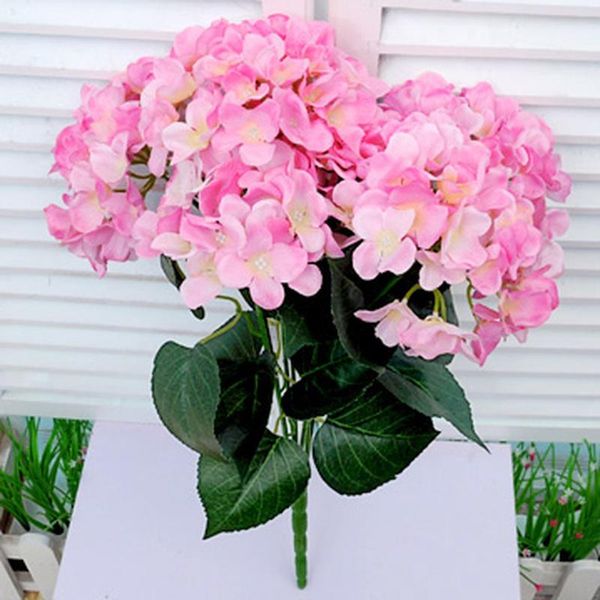 pretty 6 head/bouquet artificial flower silk fake hydrangea bunch bouquet simulation home wedding party decoration decorative flowers & wrea
pretty 6 head/bouquet artificial flower silk fake hydrangea bunch bouquet simulation home wedding party decoration decorative flowers & wrea